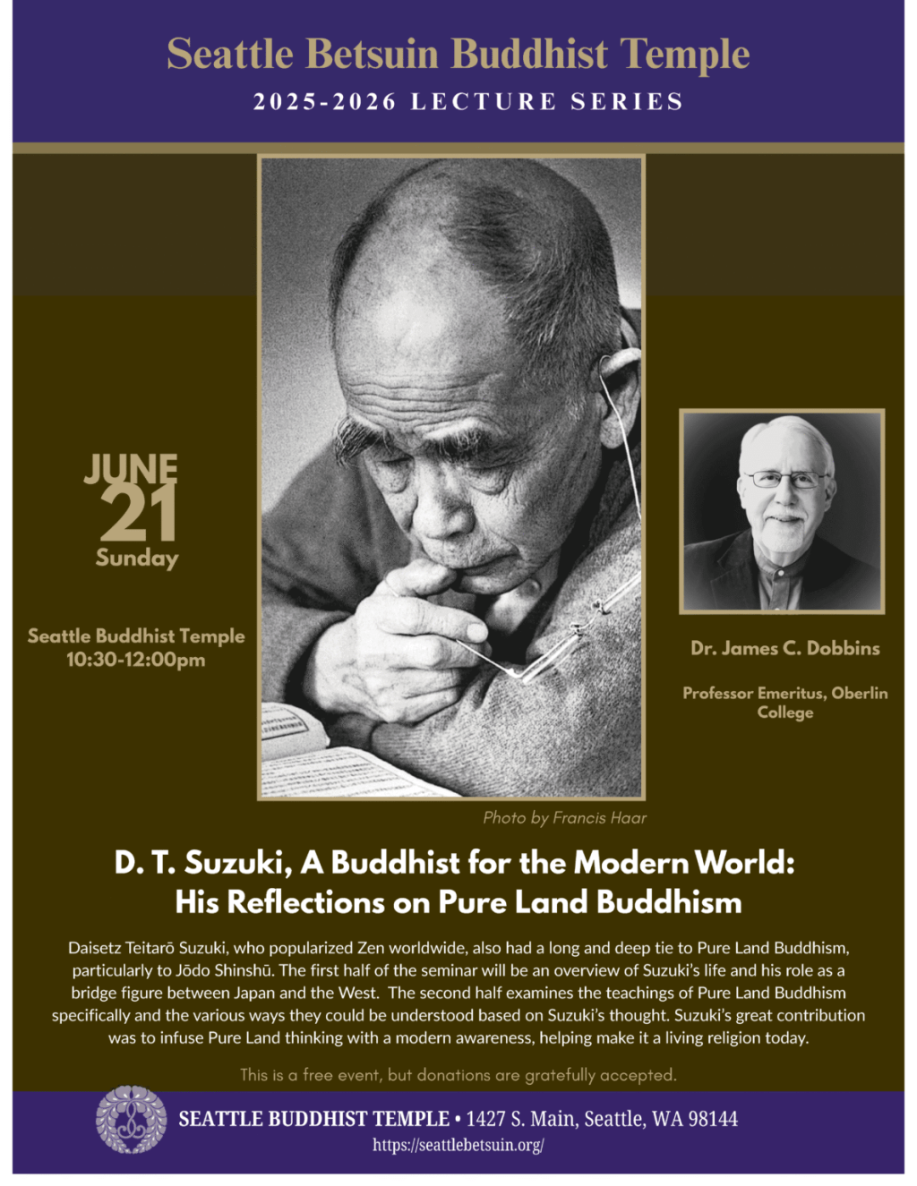 Dr. James C. Dobbins – English&nbsp;Seminar